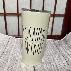 Morning Pumpkin rae dunn tumbler